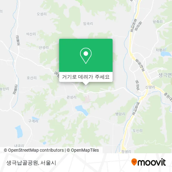 생극납골공원 (Saenggeungnapgol Park) 지도