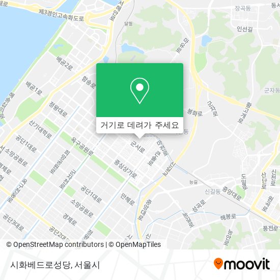 시화베드로성당 지도