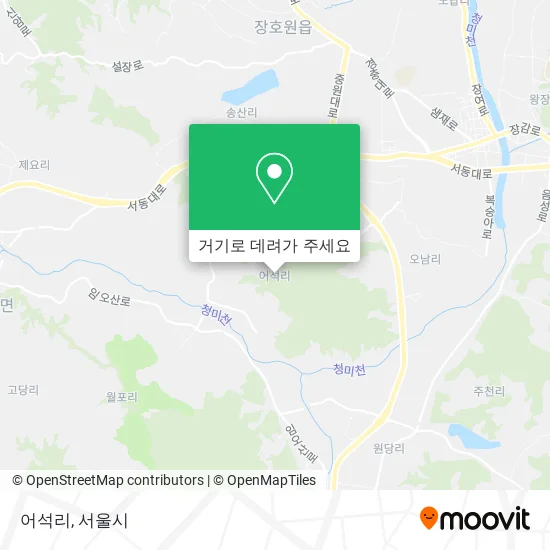 어석리 지도