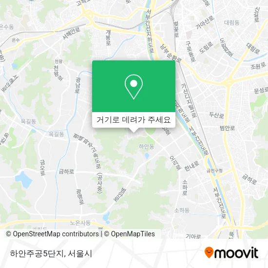 하안주공5단지 지도