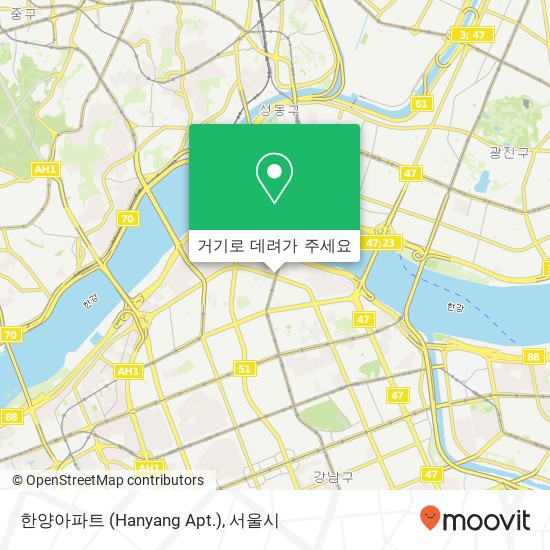 한양아파트 (Hanyang Apt.) 지도