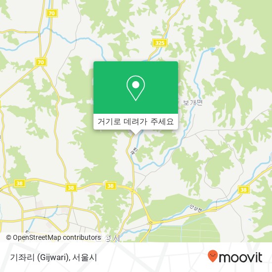 기좌리 (Gijwari) 지도