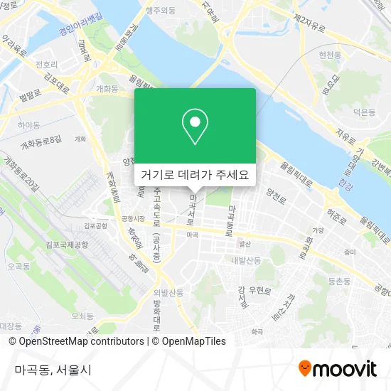 마곡동 지도
