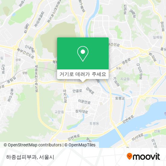 하종섭피부과 지도