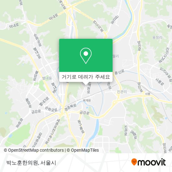 박노훈한의원 지도
