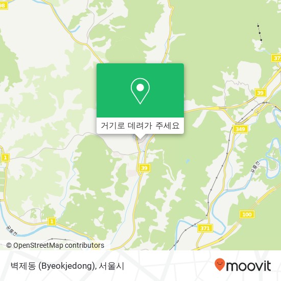 벽제동 (Byeokjedong) 지도