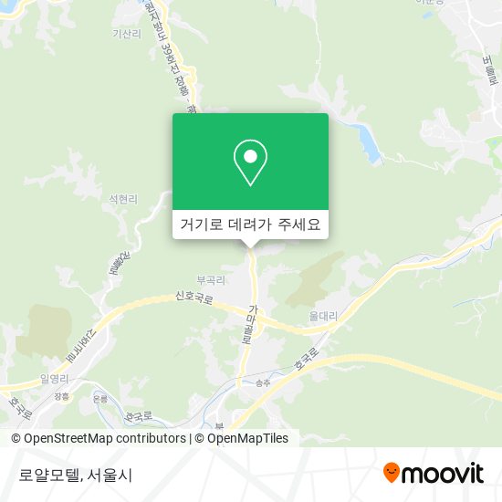 로얄모텔 지도