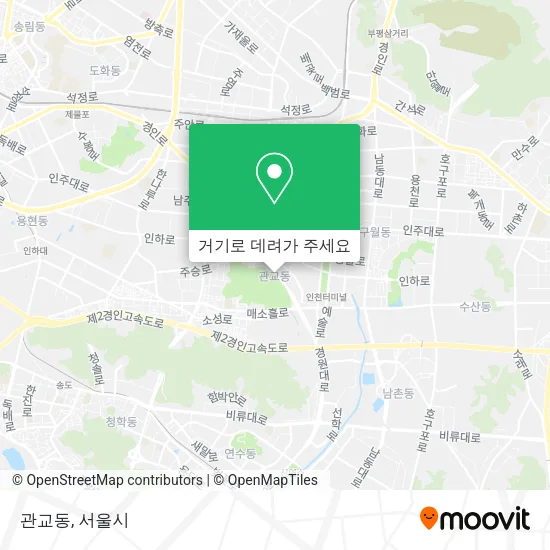 관교동 지도