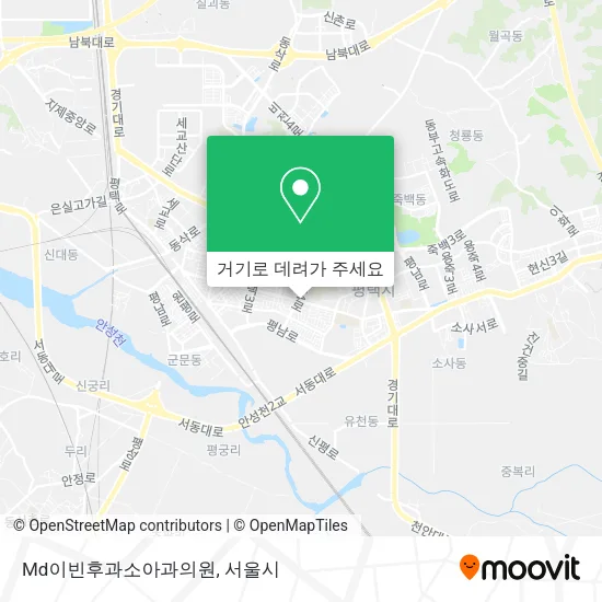 Md이빈후과소아과의원 지도