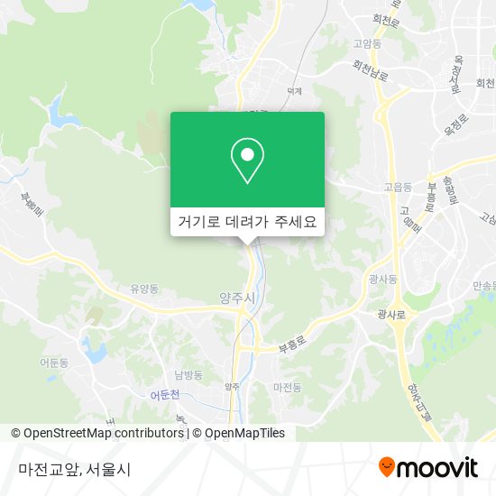 마전교앞 지도