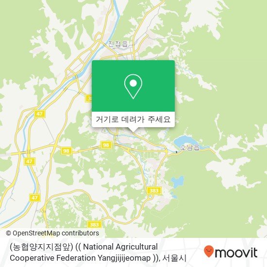 (농협양지지점앞) (( National Agricultural Cooperative Federation Yangjijijeomap )) 지도