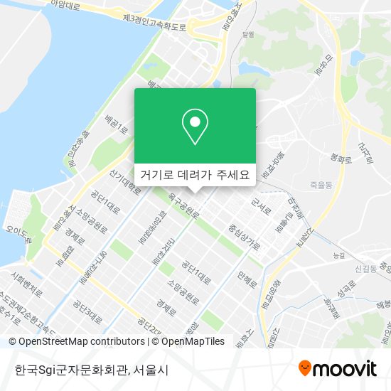 한국Sgi군자문화회관 지도