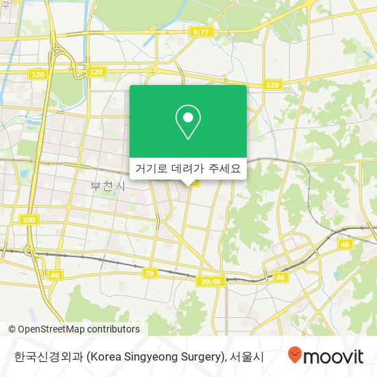 한국신경외과 (Korea Singyeong Surgery) 지도