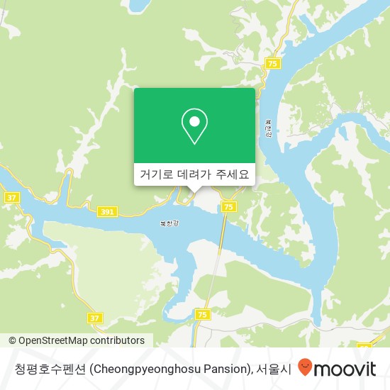 청평호수펜션 (Cheongpyeonghosu Pansion) 지도