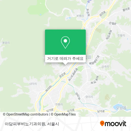 아담피부비뇨기과의원 지도