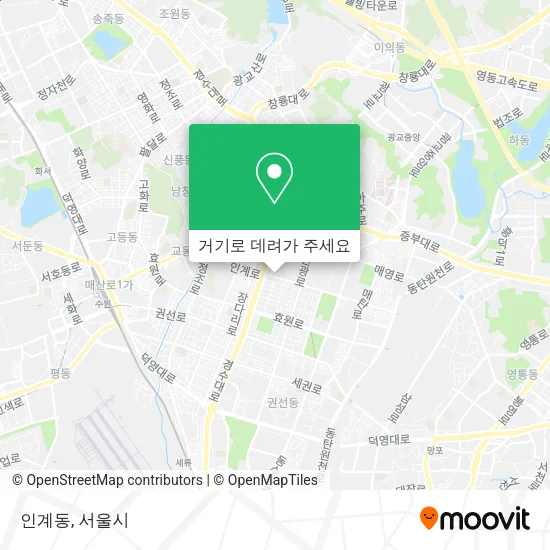 인계동 지도