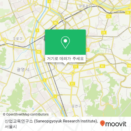 산업교육연구소 (Saneopgyoyuk Research Institute) 지도