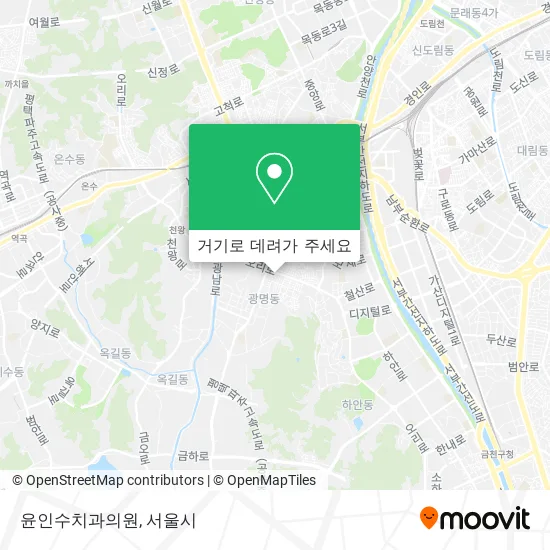 윤인수치과의원 지도