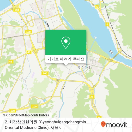 경희강창민한의원 (Gyeonghuigangchangmin Oriental Medicine Clinic) 지도