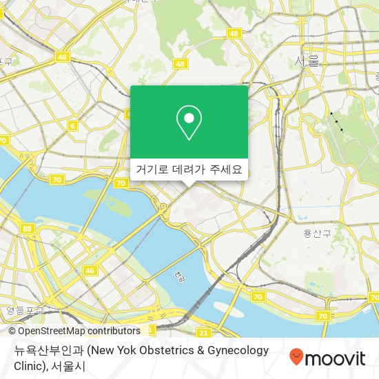 뉴욕산부인과 (New Yok Obstetrics & Gynecology Clinic) 지도