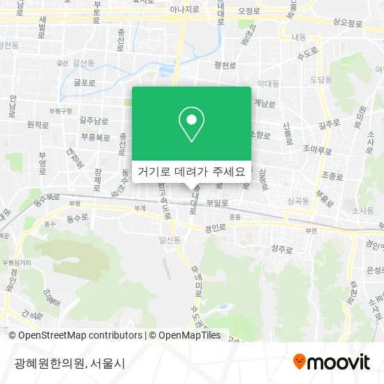 광혜원한의원 지도