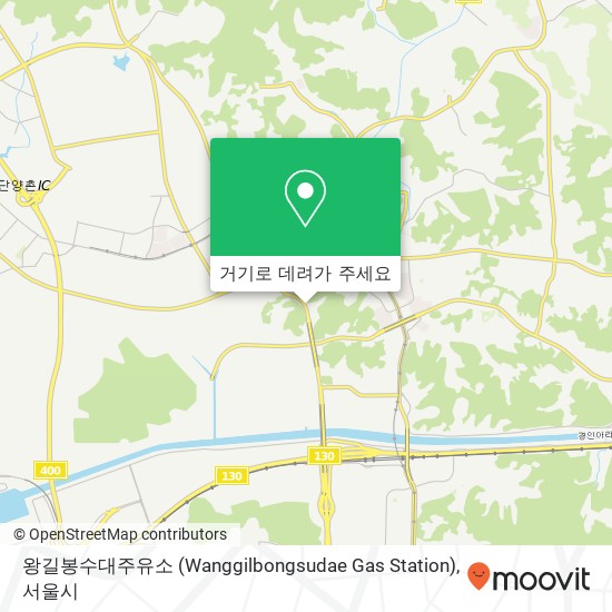 왕길봉수대주유소 (Wanggilbongsudae Gas Station) 지도