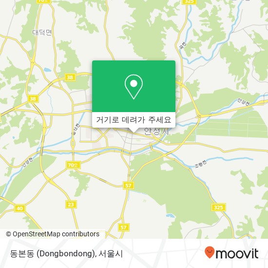 동본동 (Dongbondong) 지도