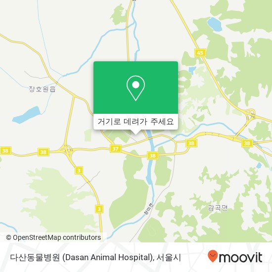 다산동물병원 (Dasan Animal Hospital) 지도