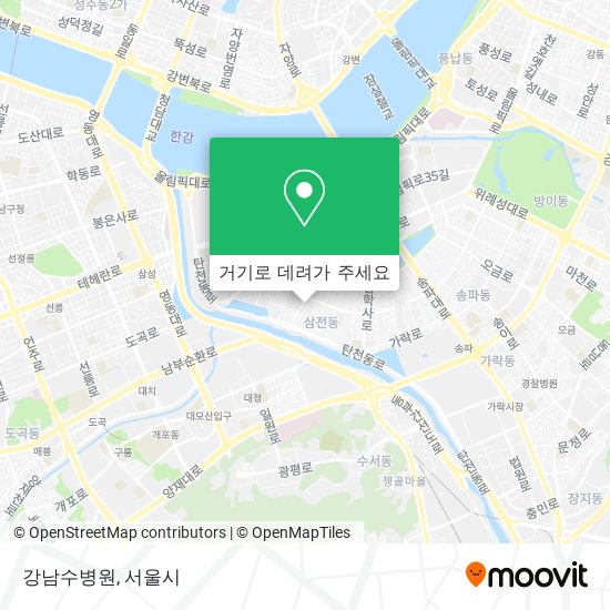 강남수병원 지도