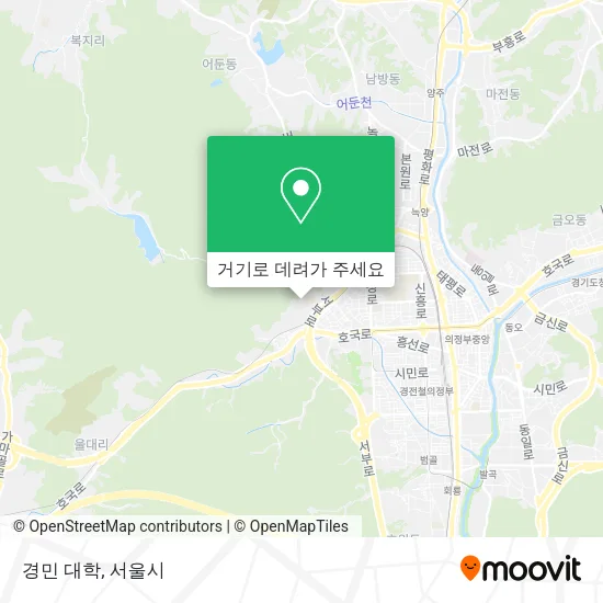 경민 대학 지도