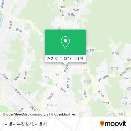서울서부경찰서 지도