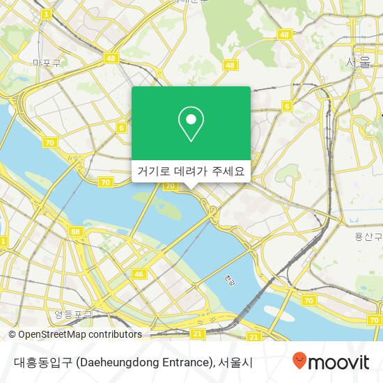 대흥동입구 (Daeheungdong Entrance) 지도