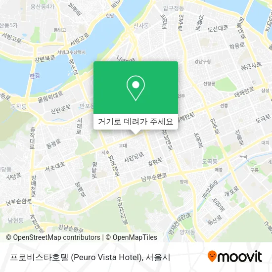 프로비스타호텔 (Peuro Vista Hotel) 지도