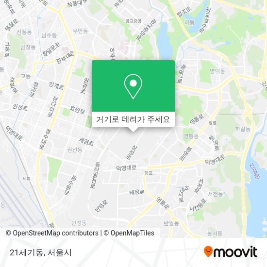21세기동 지도
