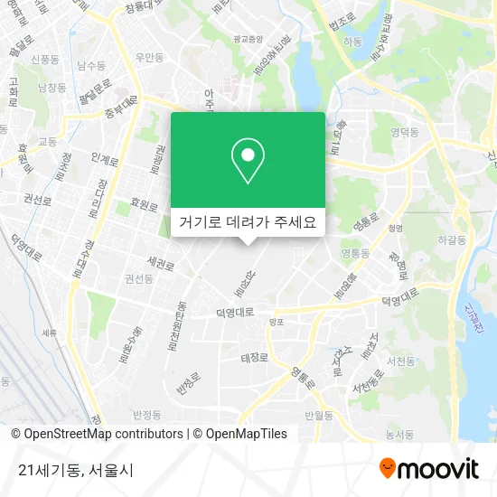 21세기동 지도