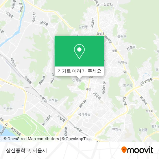 상신중학교 지도