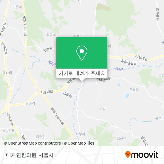 대자연한의원 지도