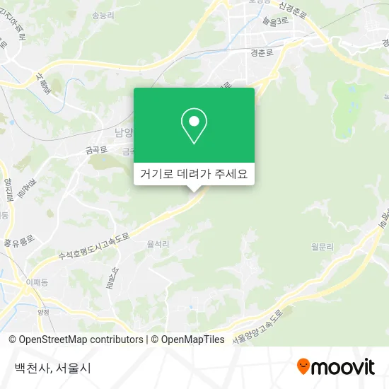 백천사 지도