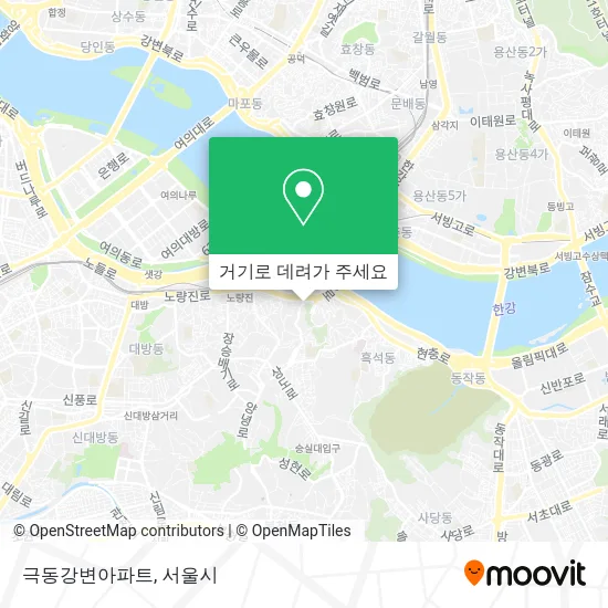 극동강변아파트 지도