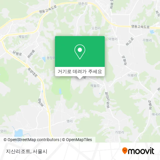 지산리조트 (Jisan Resort Hotel) 지도