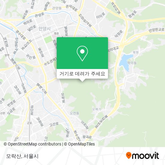 모락산 지도