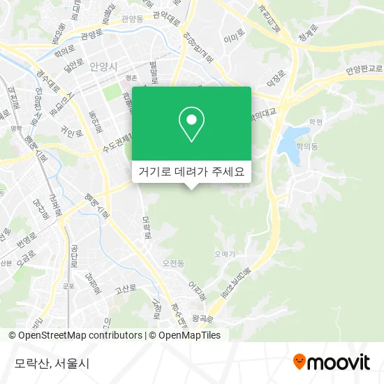 모락산 지도
