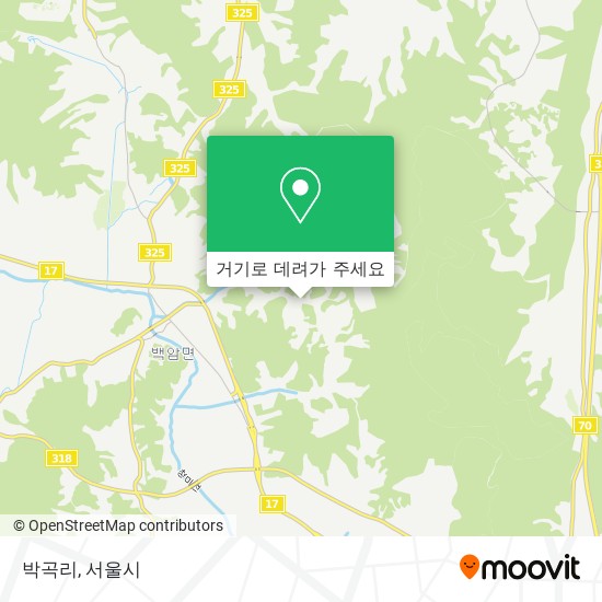 박곡리 지도