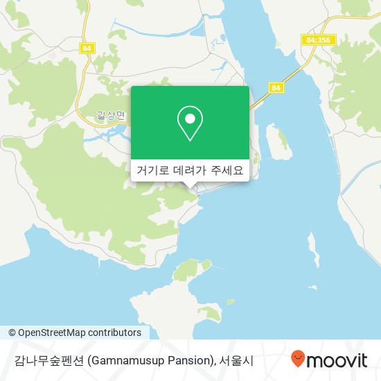 감나무숲펜션 (Gamnamusup Pansion) 지도