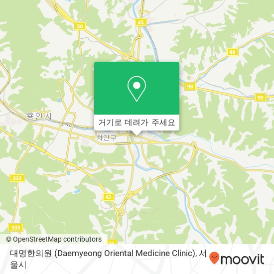 대명한의원 (Daemyeong Oriental Medicine Clinic) 지도