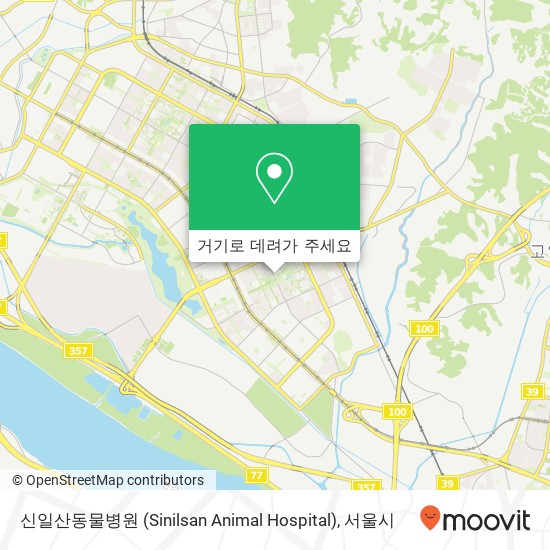 신일산동물병원 (Sinilsan Animal Hospital) 지도