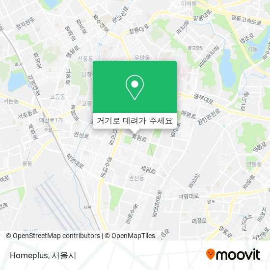 Homeplus 지도