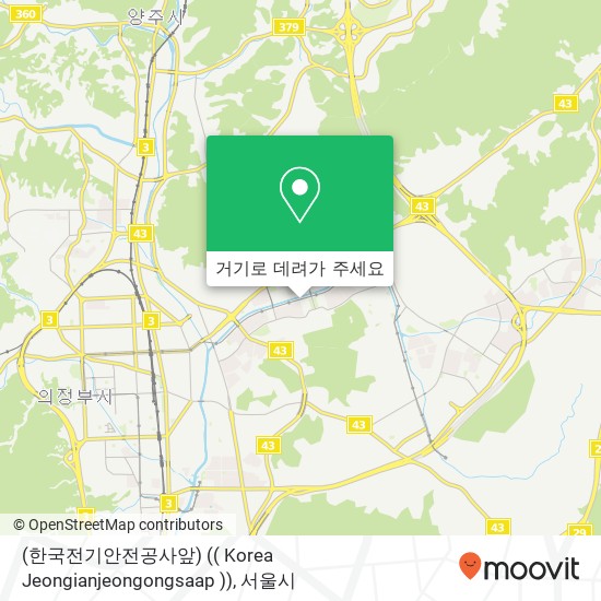 (한국전기안전공사앞) (( Korea Jeongianjeongongsaap )) 지도