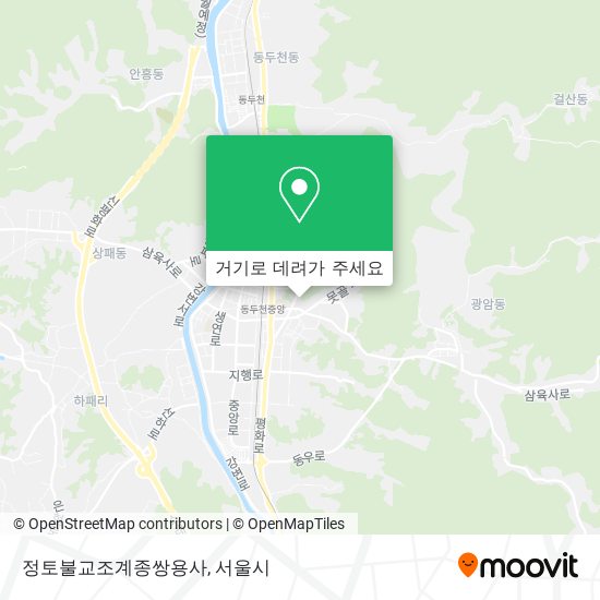 정토불교조계종쌍용사 지도