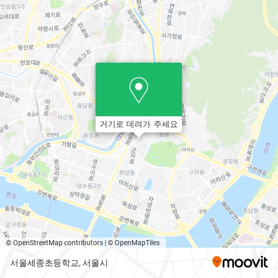서울세종초등학교 지도